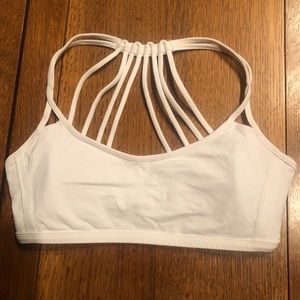 Lululemon White Sports Bra